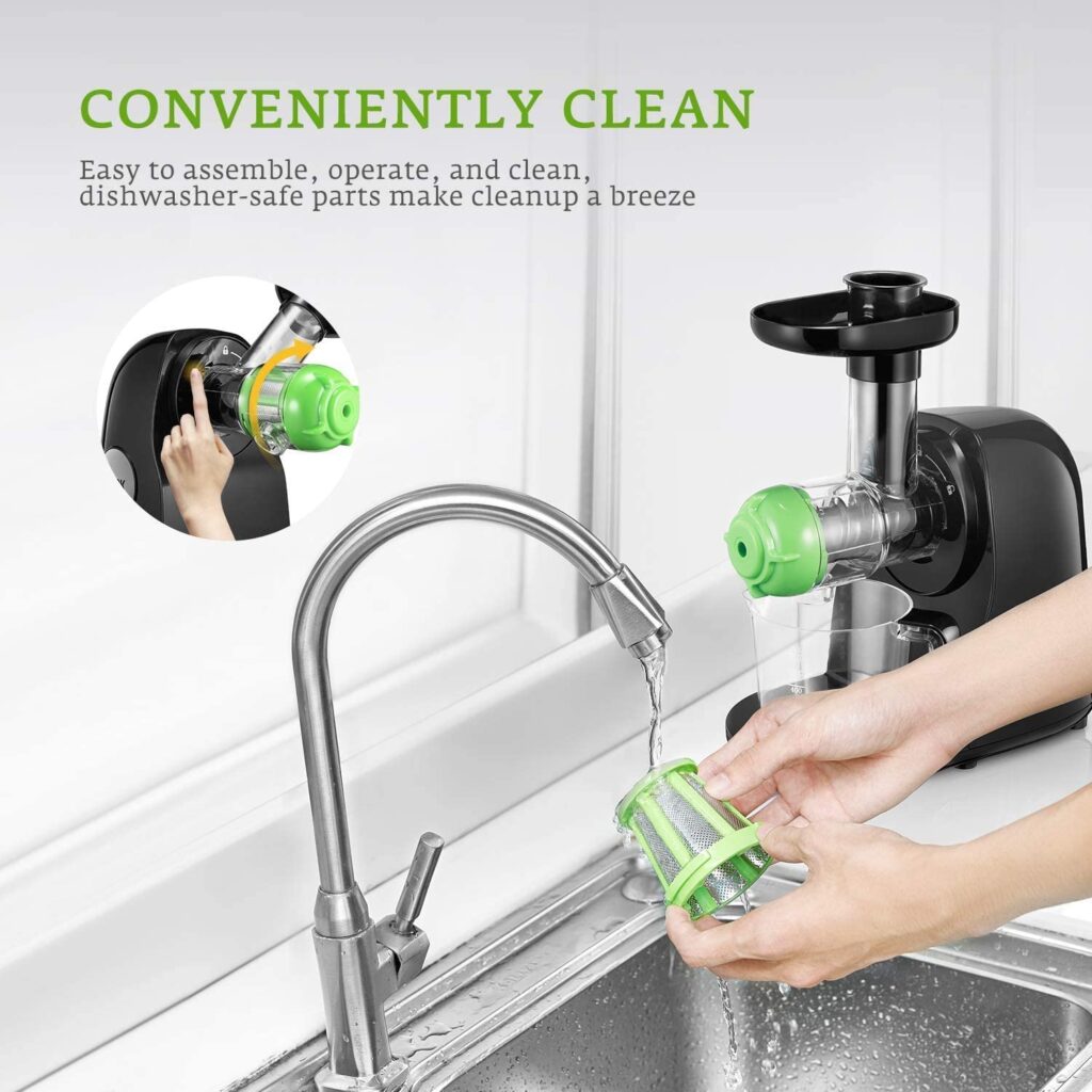 Aicok Juicer Easy Cleaning