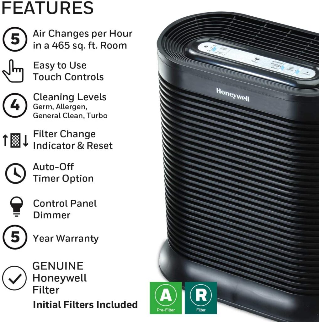 Honeywell Air Purifier Features