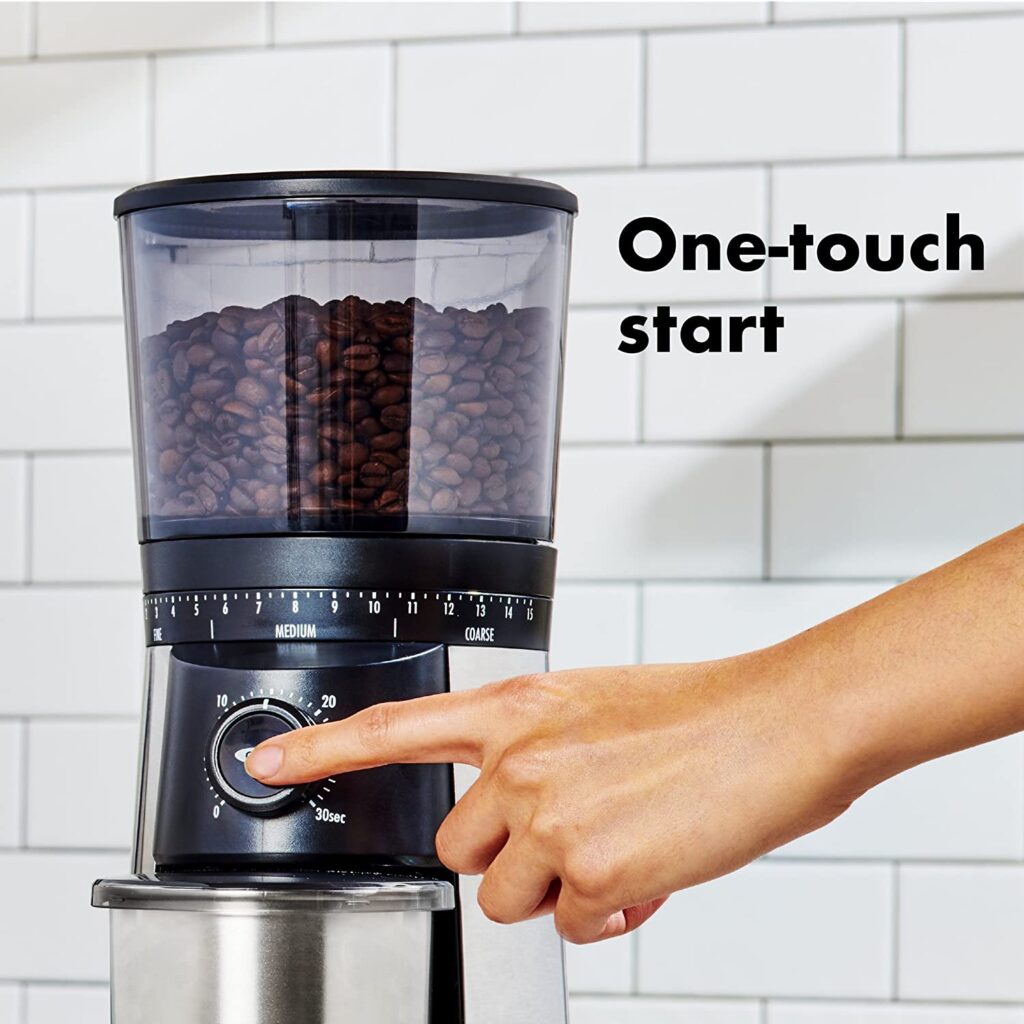 Oxo brew Coffee Grinder Control