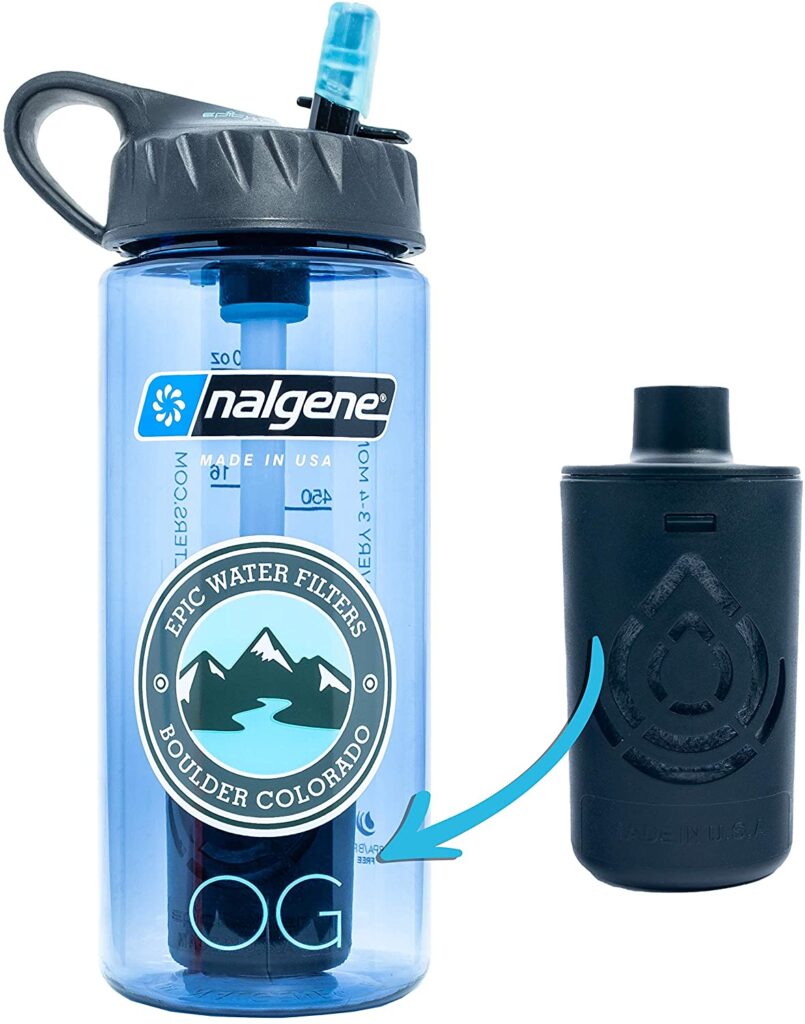 Epic Nalgene OG Water Bottle with Filter