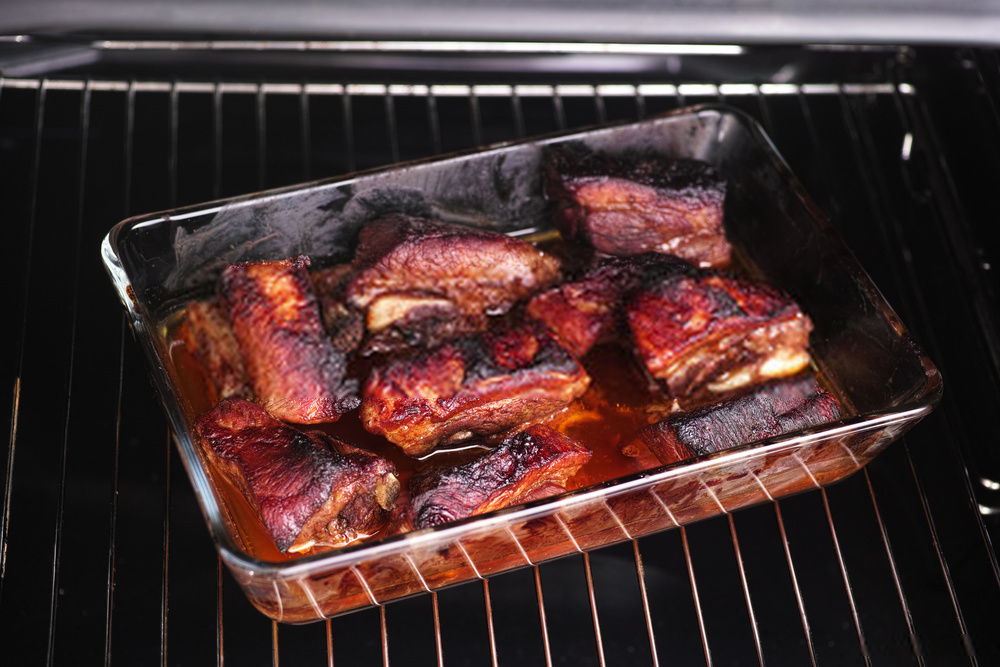 Pork chops in oven