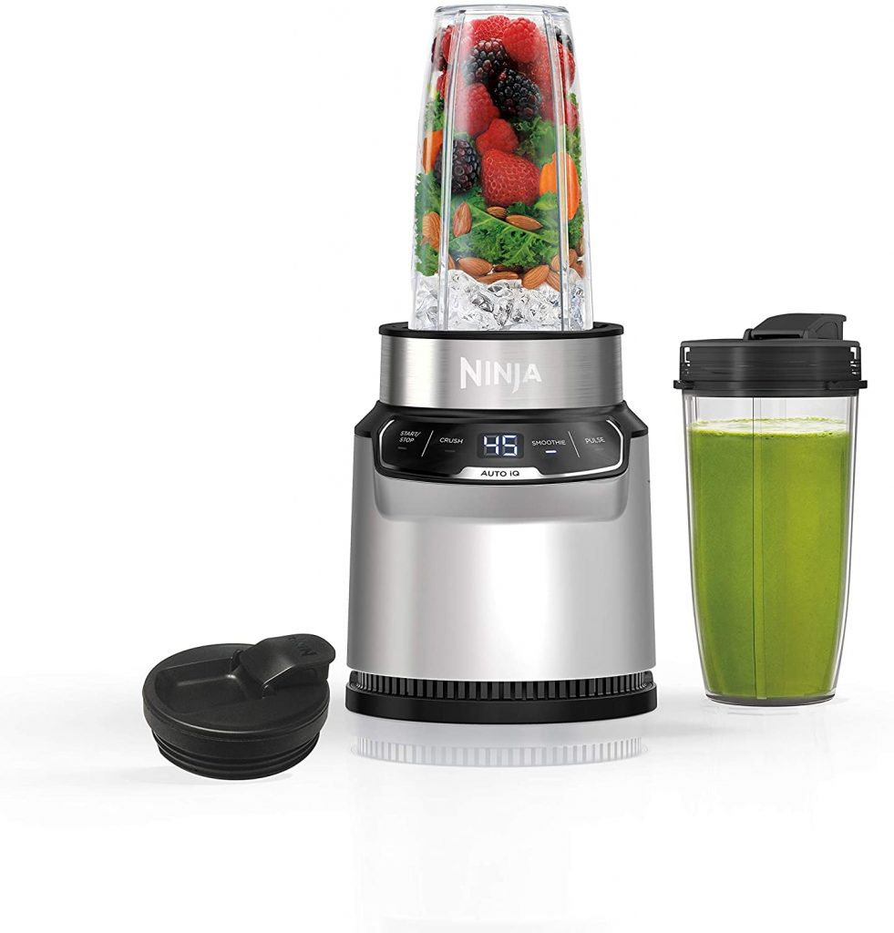 Ninja (BN401) Nutri Pro with Auto-iQ, 1100-Peak-Watt, Personal Blender