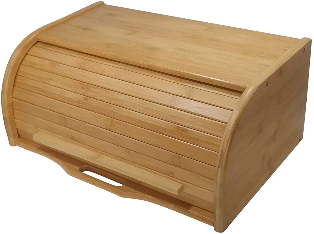 Extra Large Wooden bread box (Natural)