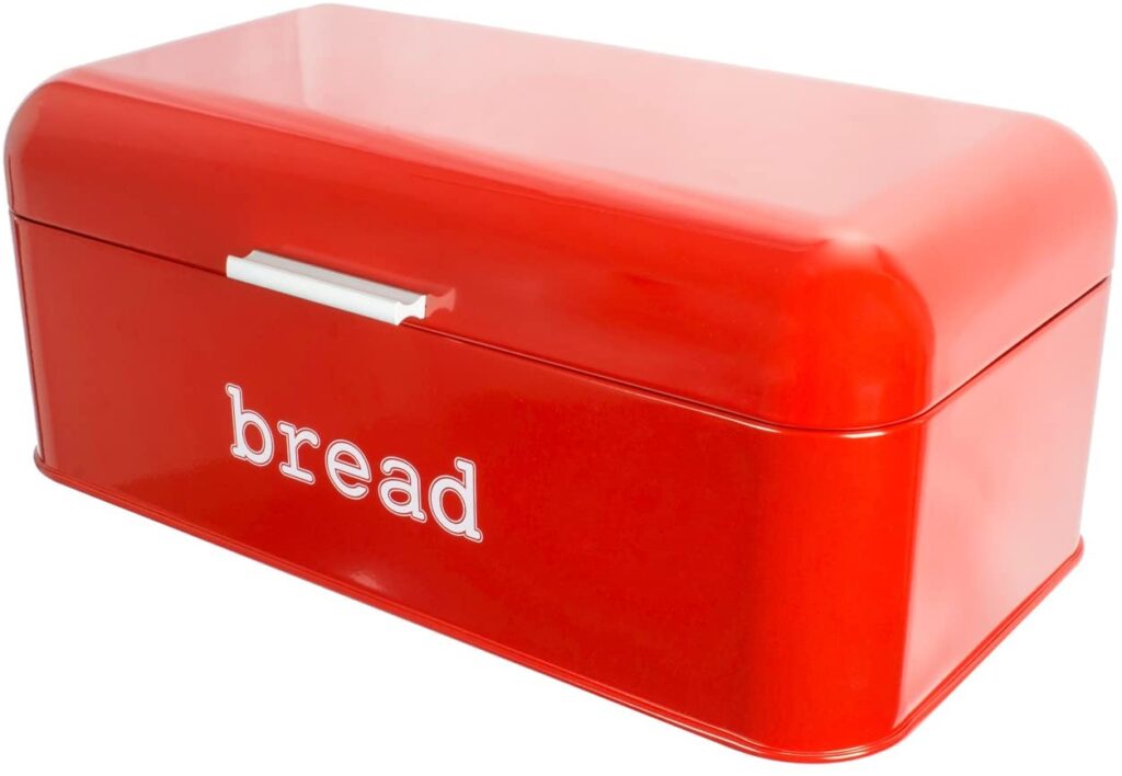 Vintage Stainless Steel Bread Box