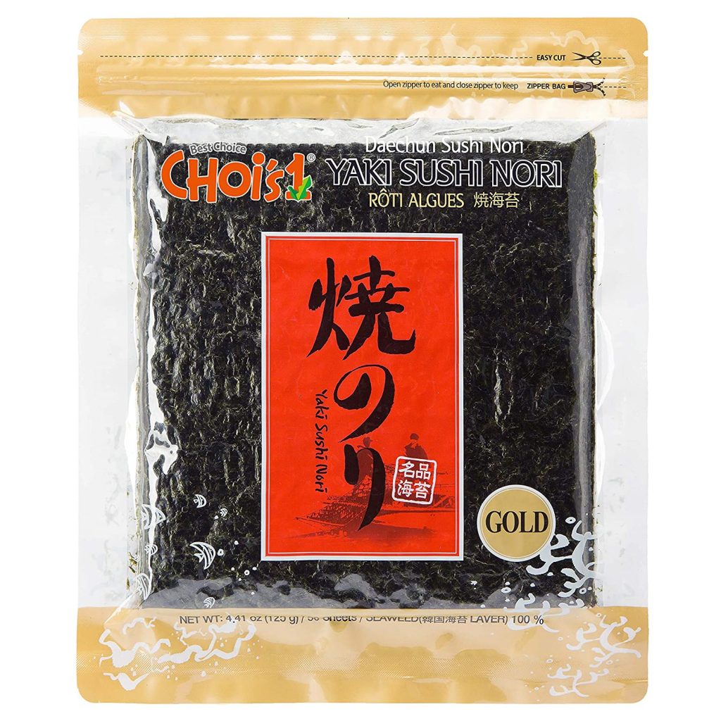 Daechun Roasted Seaweed sushi rice brand