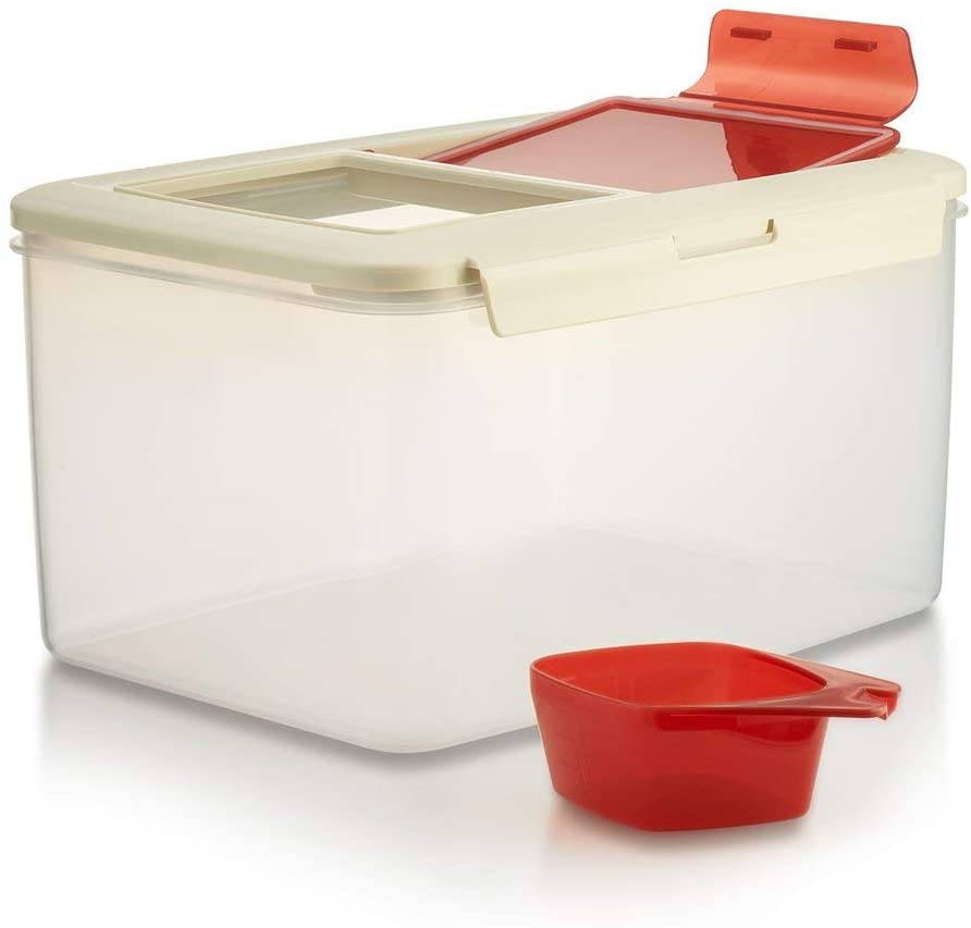 VISTABLUE 11 Lbs Rice Storage Container With Lids Airtight Rice