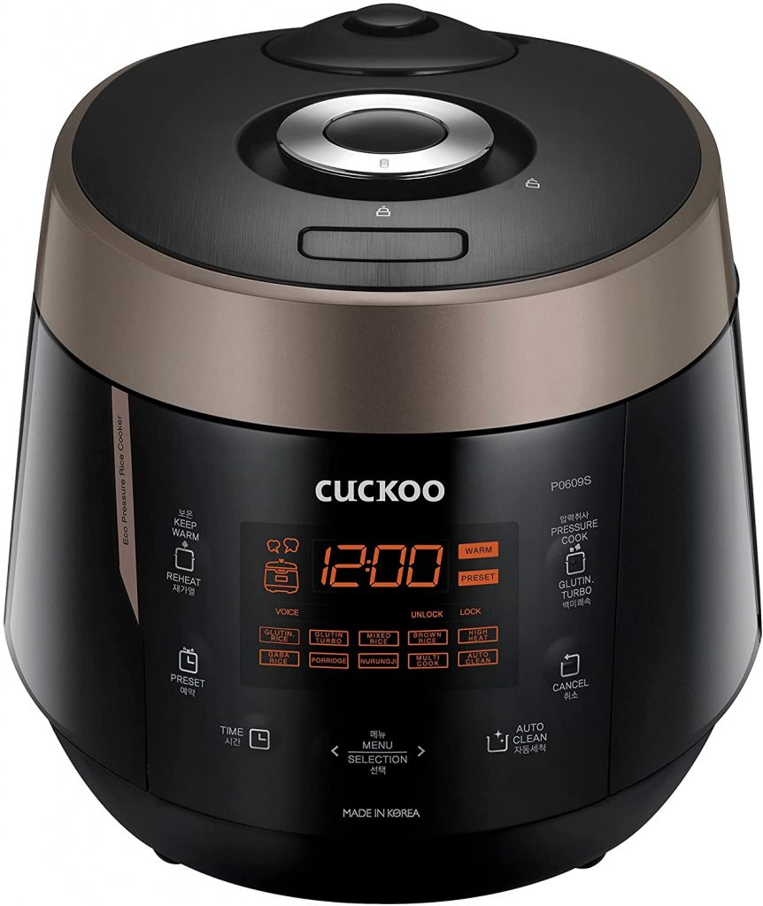  CUCKOO CRP-P0609S Pressure Rice Cooker 