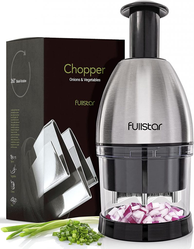 Fullstar Hand Stainless Steel Chopper for onion and Vegetables