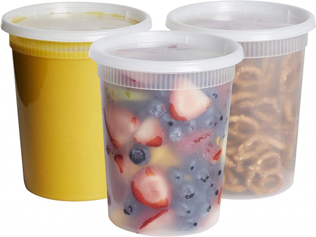 Comfy Package Plastic Deli Food Storage Containers