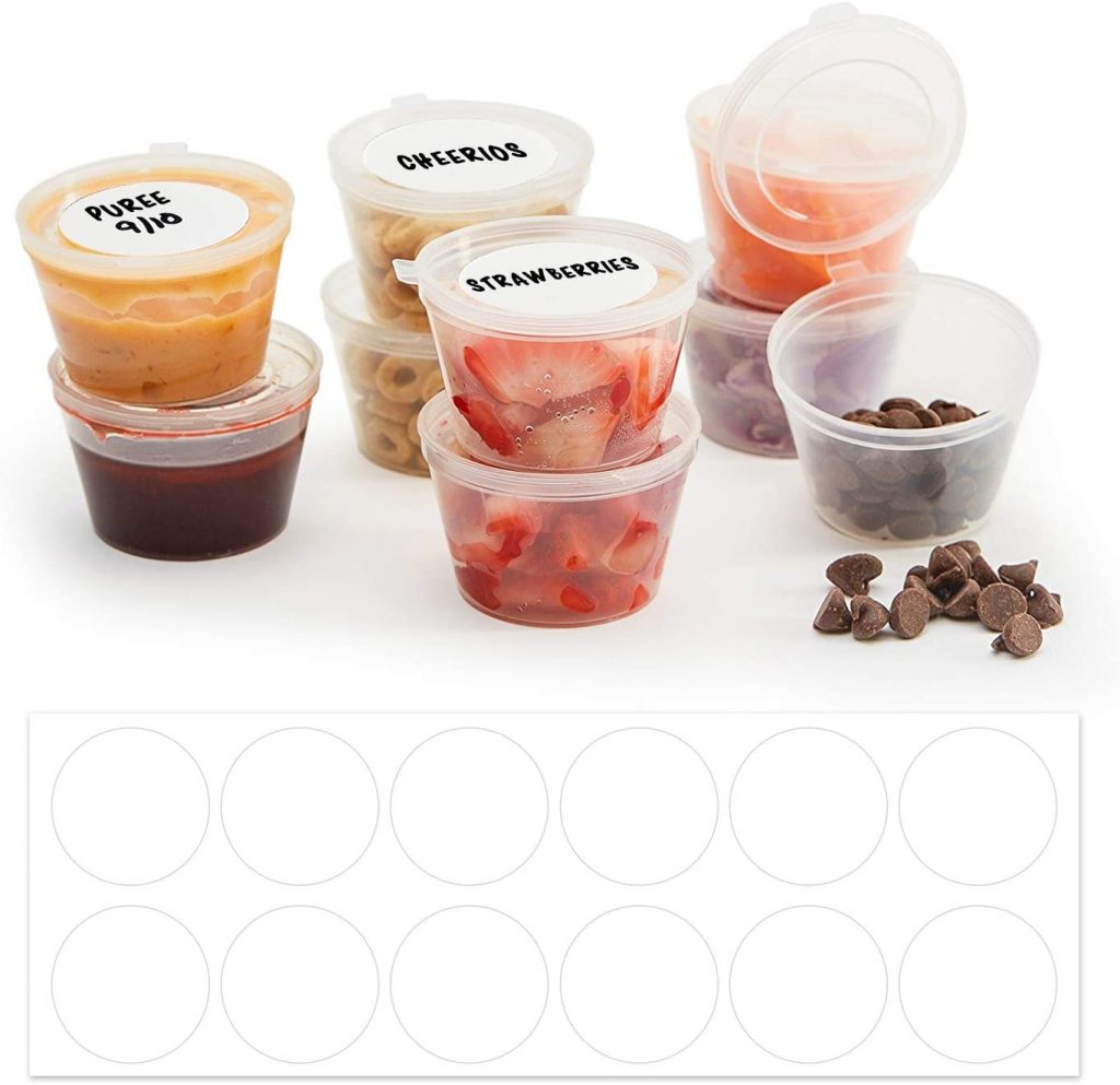 Tovla Disposable Baby Food Freezer Storage Containers